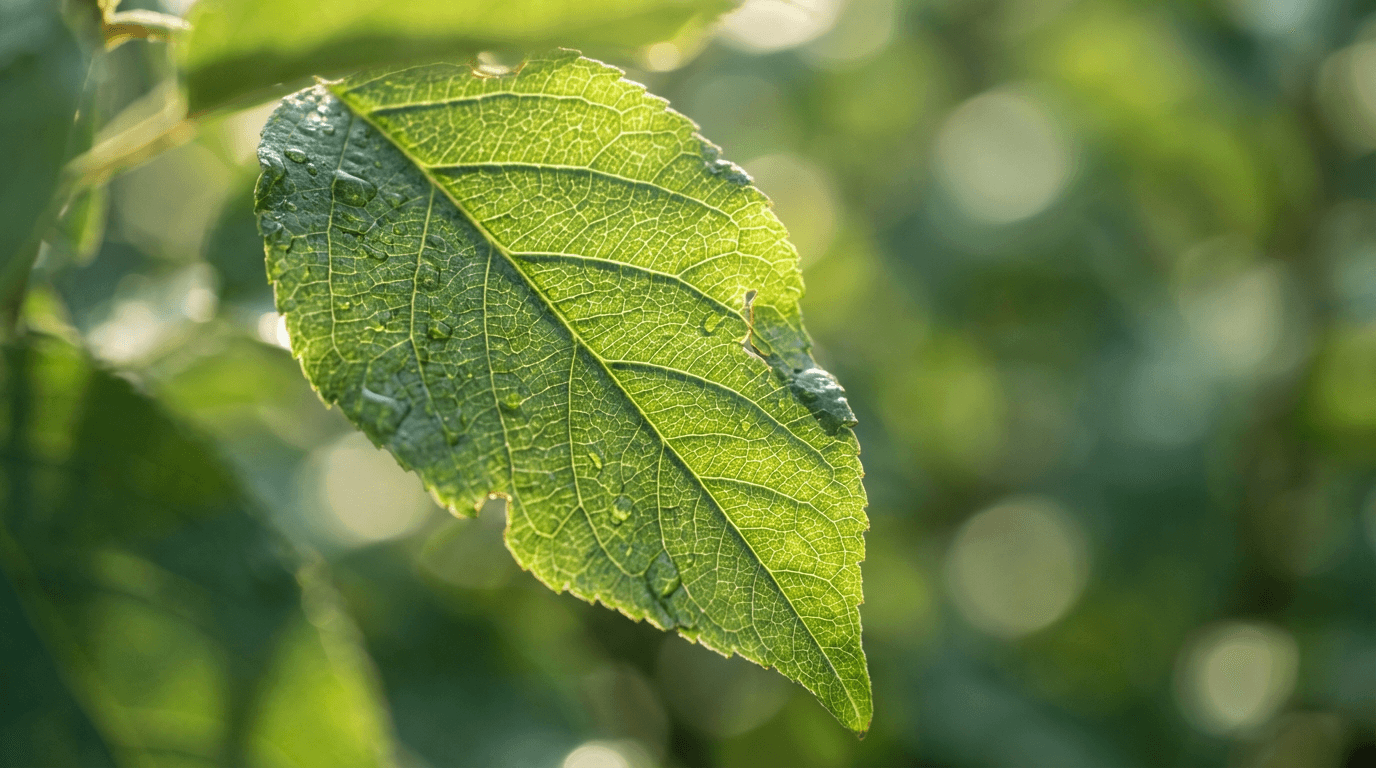 Calathea plant with detailed striped leaf patterns